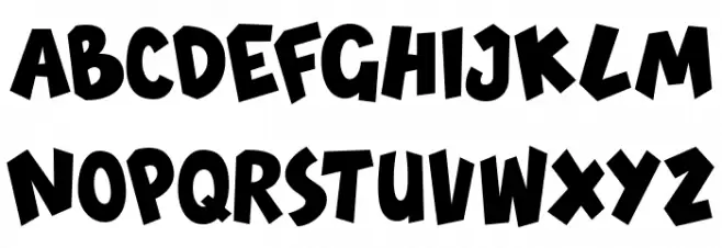 Daily Hours Schriftart Groß