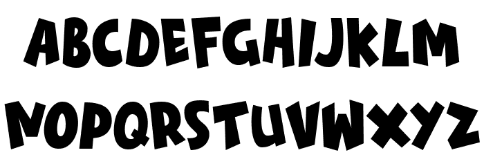 Daily Hours Font LOWERCASE