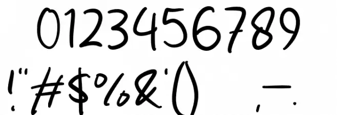 Daily Jurnal Font Alte caractere