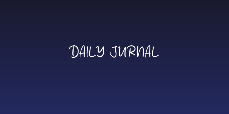 Daily Jurnal Social Header