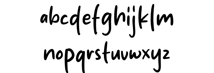 Daily Jurnal Шрифта строчной