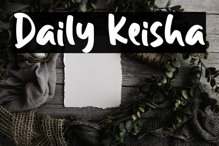 Daily Keisha Example 1