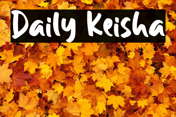 Daily Keisha Example 3