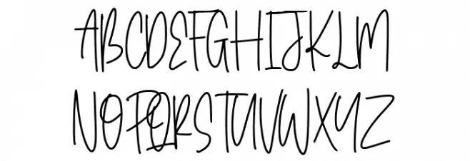 Daily Kitten Schriftart Groß
