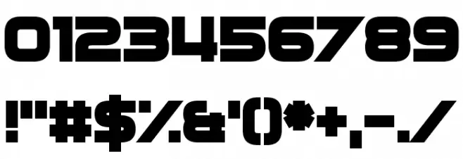 Daily Mix 3 Font OTHER CHARS