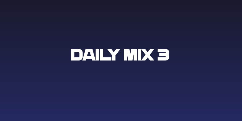 Daily Mix 3 Social Header