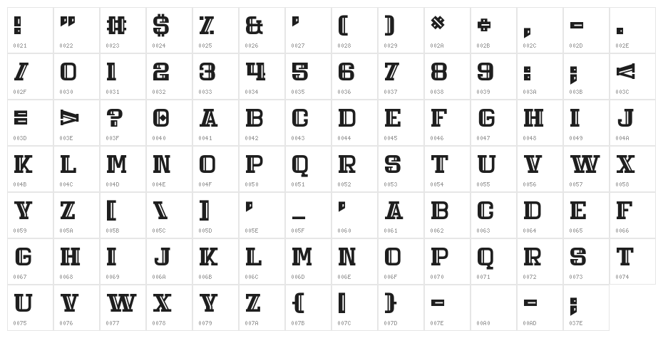 Daily Mix 4 Character Map