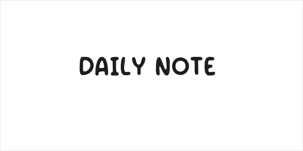 Daily Note  Logo