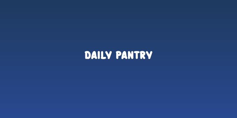 Daily Pantry Social Header