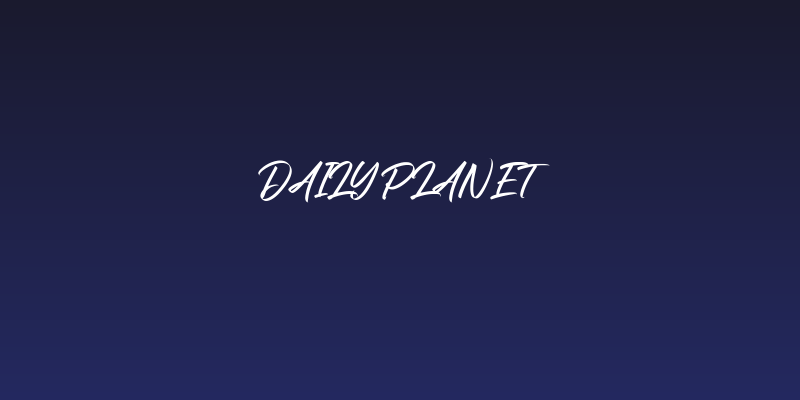 Daily Planet Social Header
