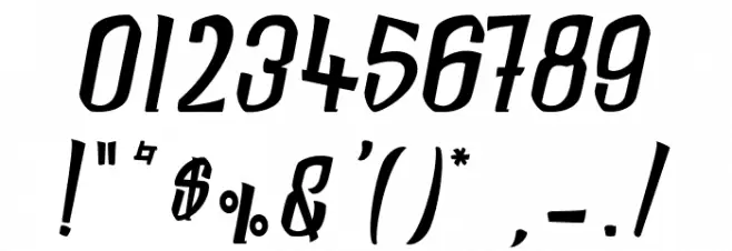 Daily Quantum_PersonalUseOnly Font OTHER CHARS