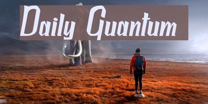 Daily Quantum Font examples