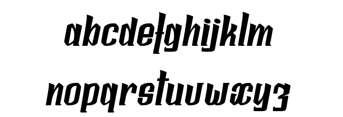 Daily Quantum Font LOWERCASE