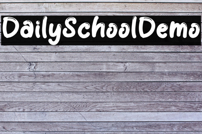 Daily School Demo Example 3