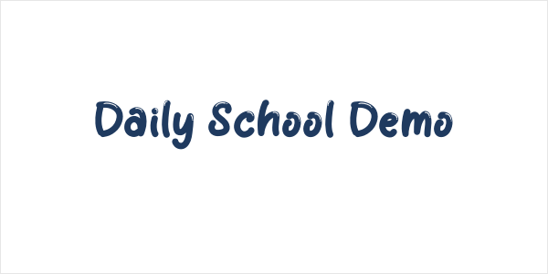 Daily School Demo Logo