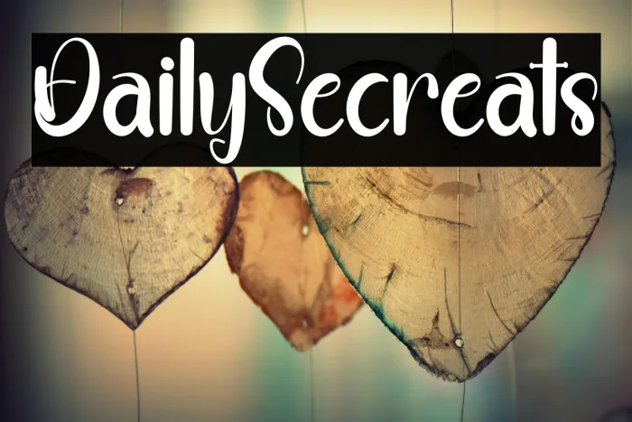 Daily Secreats Example 1