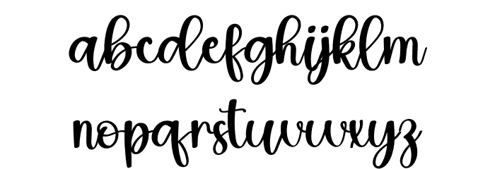 Daily Space Font LOWERCASE