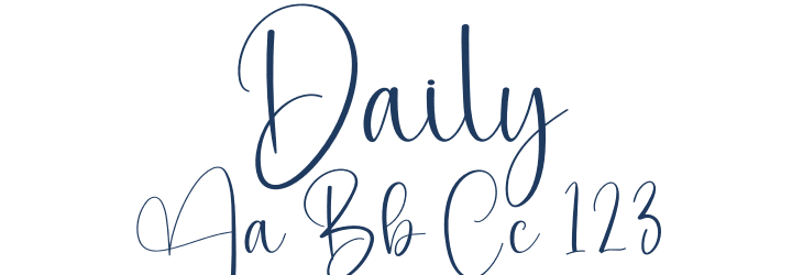 Daily Font Preview