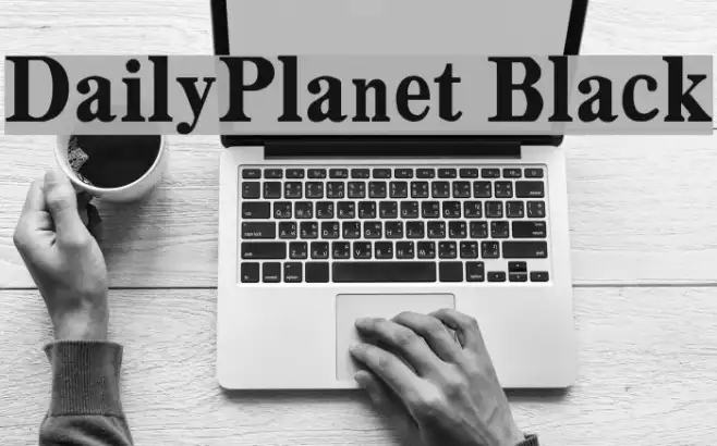 DailyPlanet Black Example 1