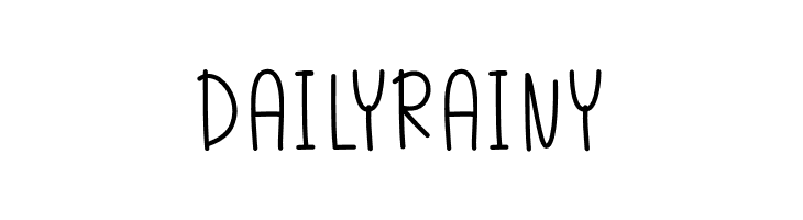 DailyRainy  免费字体下载