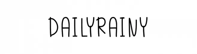 DailyRainy  Скачать бесплатные шрифты