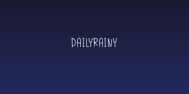 DailyRainy Social Header