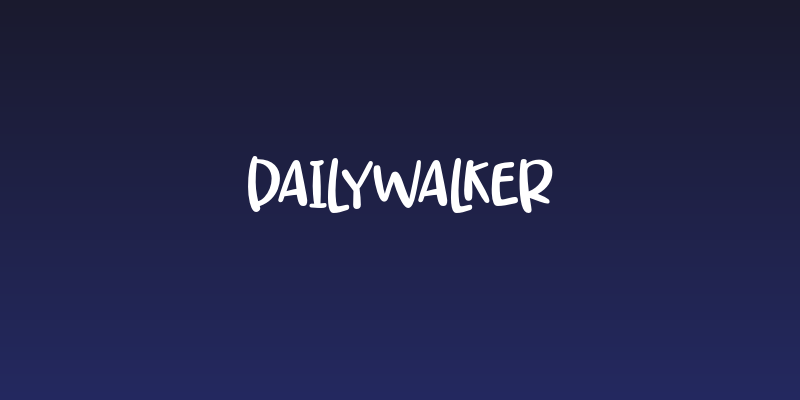 DailyWALKER Social Header