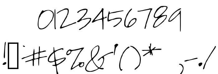 Daily_Natalie Font OTHER CHARS
