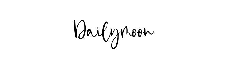 Dailymoon  baixar fontes gratis
