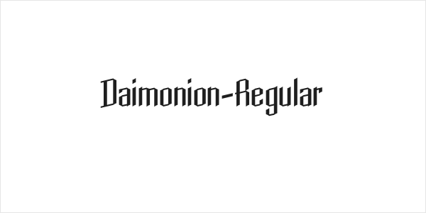 Daimonion-Regular Logo