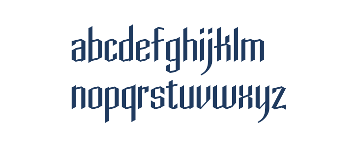 Daimonion-Regular Lowercase