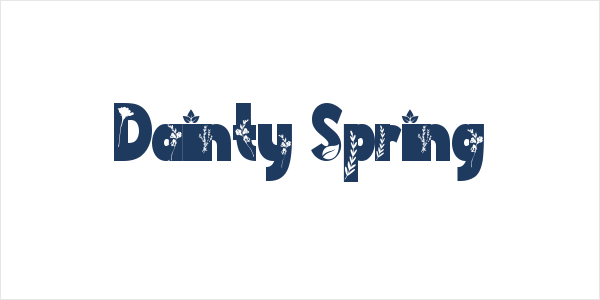 Dainty Spring Logo
