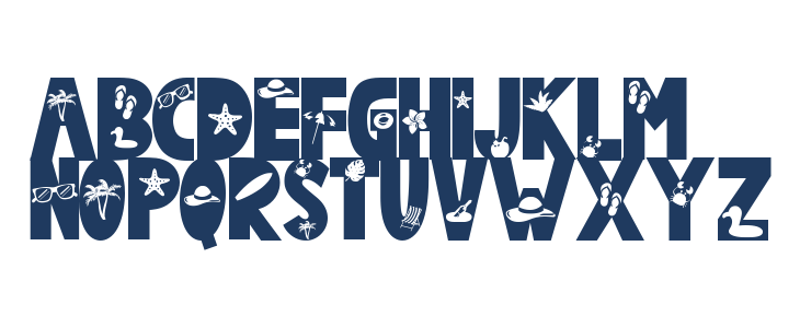 Dainty Summer Uppercase