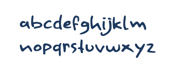 Dainty Towel Lowercase