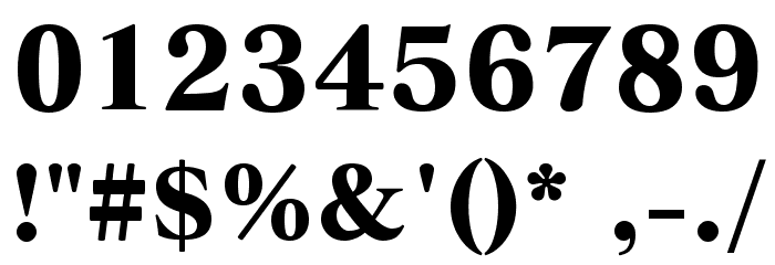 Dairantou Regular Font OTHER CHARS