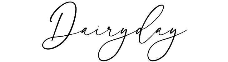 Dairy day Font
