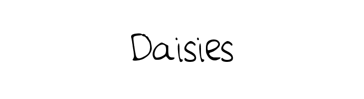 Daisies Fonte