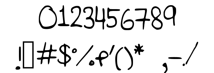 Daisies Font OTHER CHARS