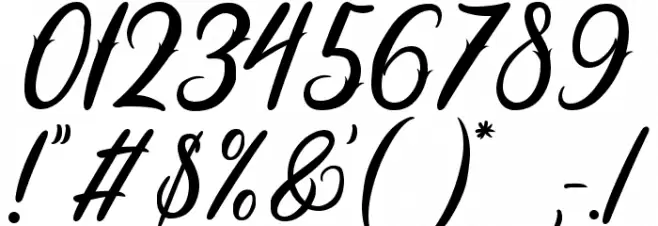 Daisuky Fancy Font OTHER CHARS