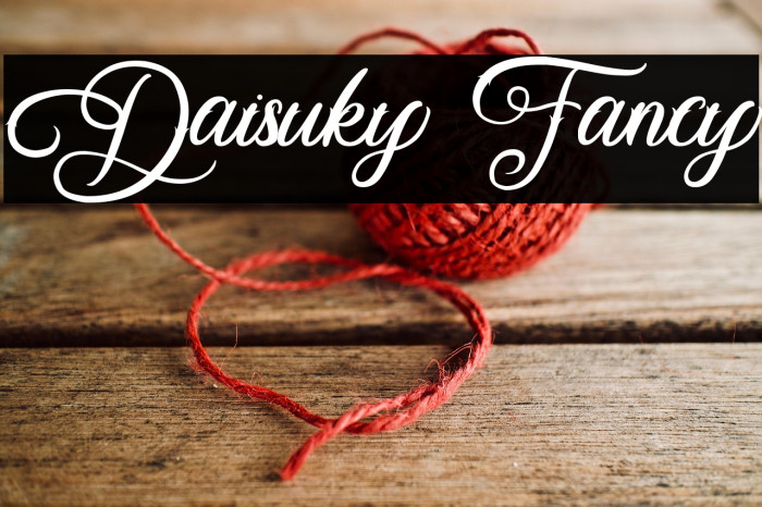 Daisuky Fancy Example 1