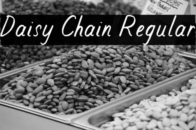 Daisy Chain Regular Example 1