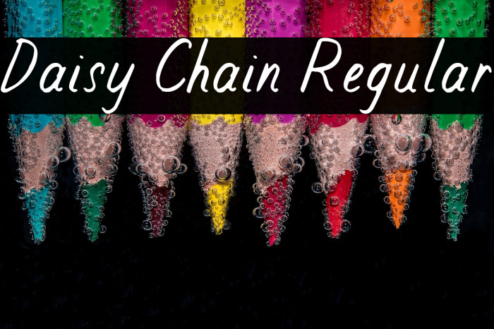 Daisy Chain Regular Example 2