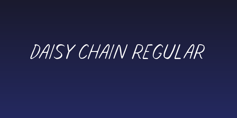 Daisy Chain Regular Social Header