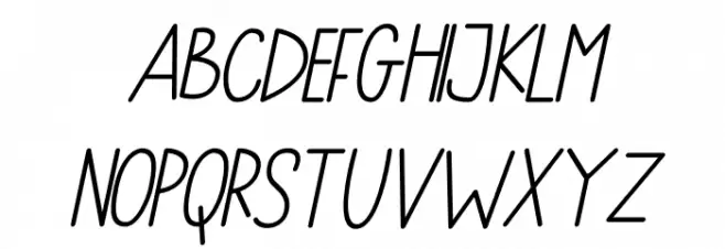 Daisy Dream Italic Italic Шрифта ВЕРХНИЙ