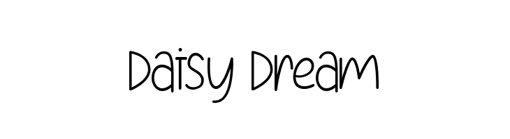 Daisy Dream  font caratteri gratis