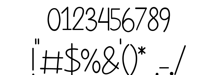 Daisy Dream Font OTHER CHARS