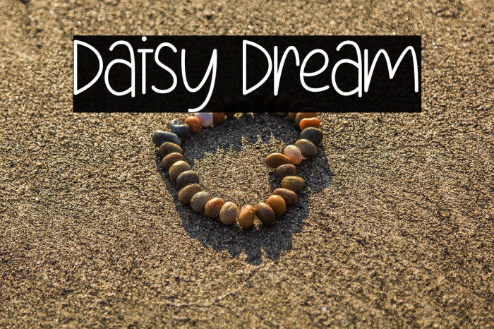Daisy Dream Example 1