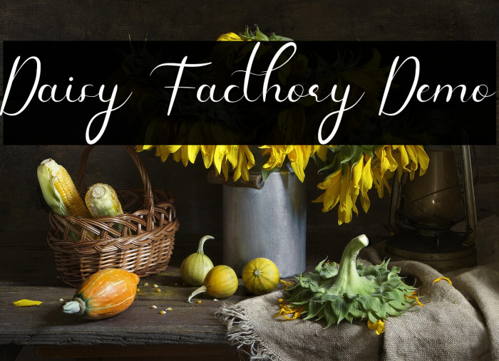 Daisy Facthory Demo Example 1