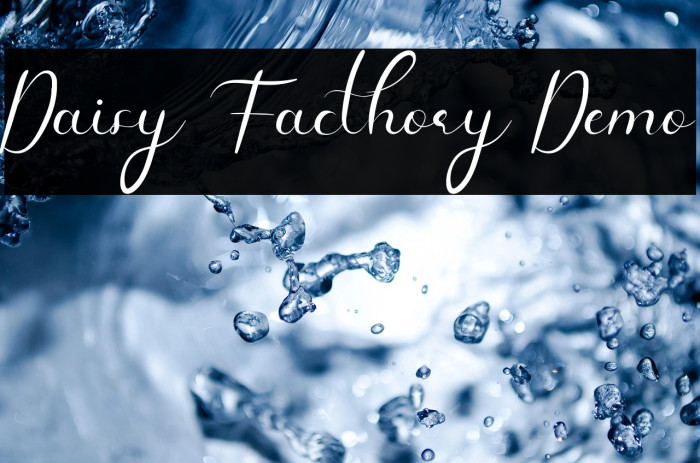 Daisy Facthory Demo Example 2