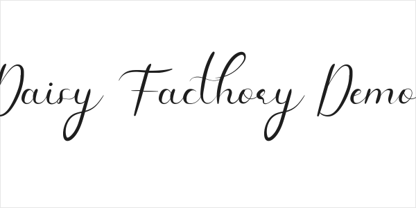 Daisy Facthory Demo Logo